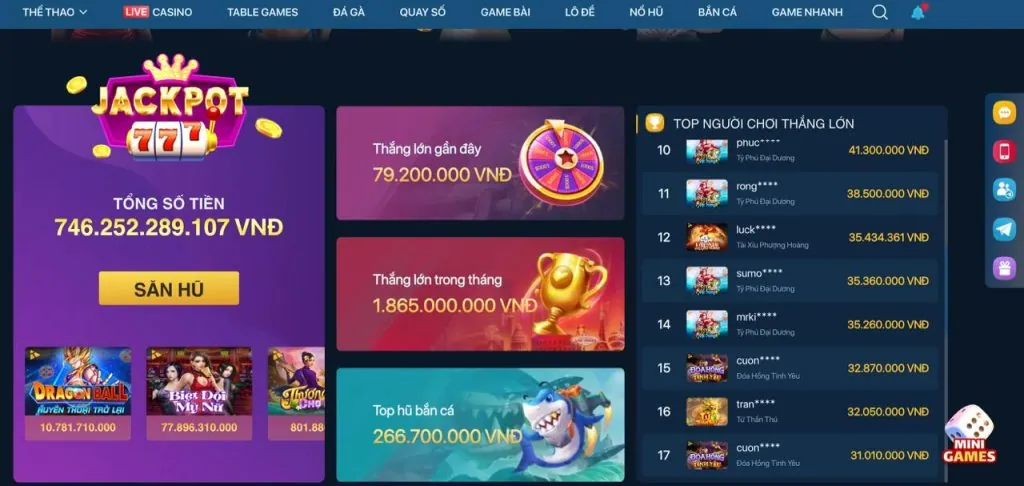 Bàn chơi Live Casino tại 6BET